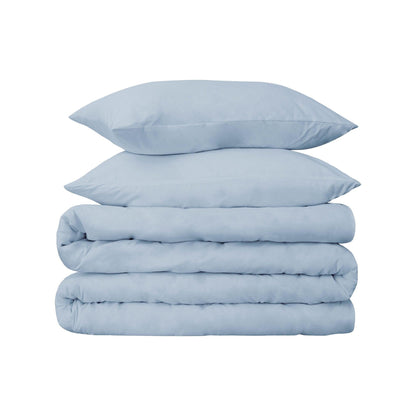 650-Thread Count 100% Egyptian Cotton Luxurious Plush Duvet Cover Set FredCo
