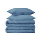 650-Thread Count 100% Egyptian Cotton Luxurious Plush Duvet Cover Set FredCo
