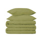 650-Thread Count 100% Egyptian Cotton Luxurious Plush Duvet Cover Set FredCo