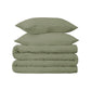 650-Thread Count 100% Egyptian Cotton Luxurious Plush Duvet Cover Set FredCo