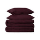 650-Thread Count 100% Egyptian Cotton Luxurious Plush Duvet Cover Set FredCo