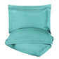 650-Thread Count 100% Egyptian Cotton Plush Striped Duvet Cover Set FredCo