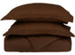 650-Thread Count 100% Egyptian Cotton Plush Striped Duvet Cover Set FredCo