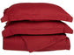650-Thread Count 100% Egyptian Cotton Plush Striped Duvet Cover Set FredCo