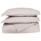 650-Thread Count 100% Egyptian Cotton Plush Striped Duvet Cover Set FredCo