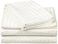 650-Thread Count 100% Egyptian Cotton Striped Deep Pocket Sheet Set FredCo