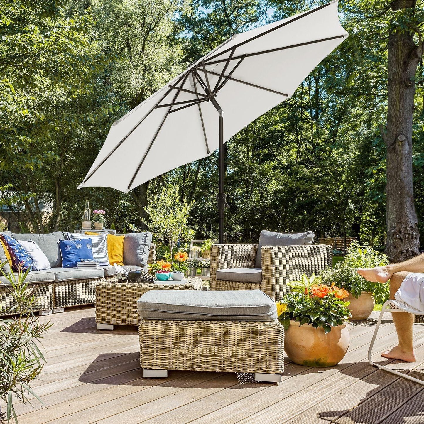 7.5ft Parasol for Patio FredCo