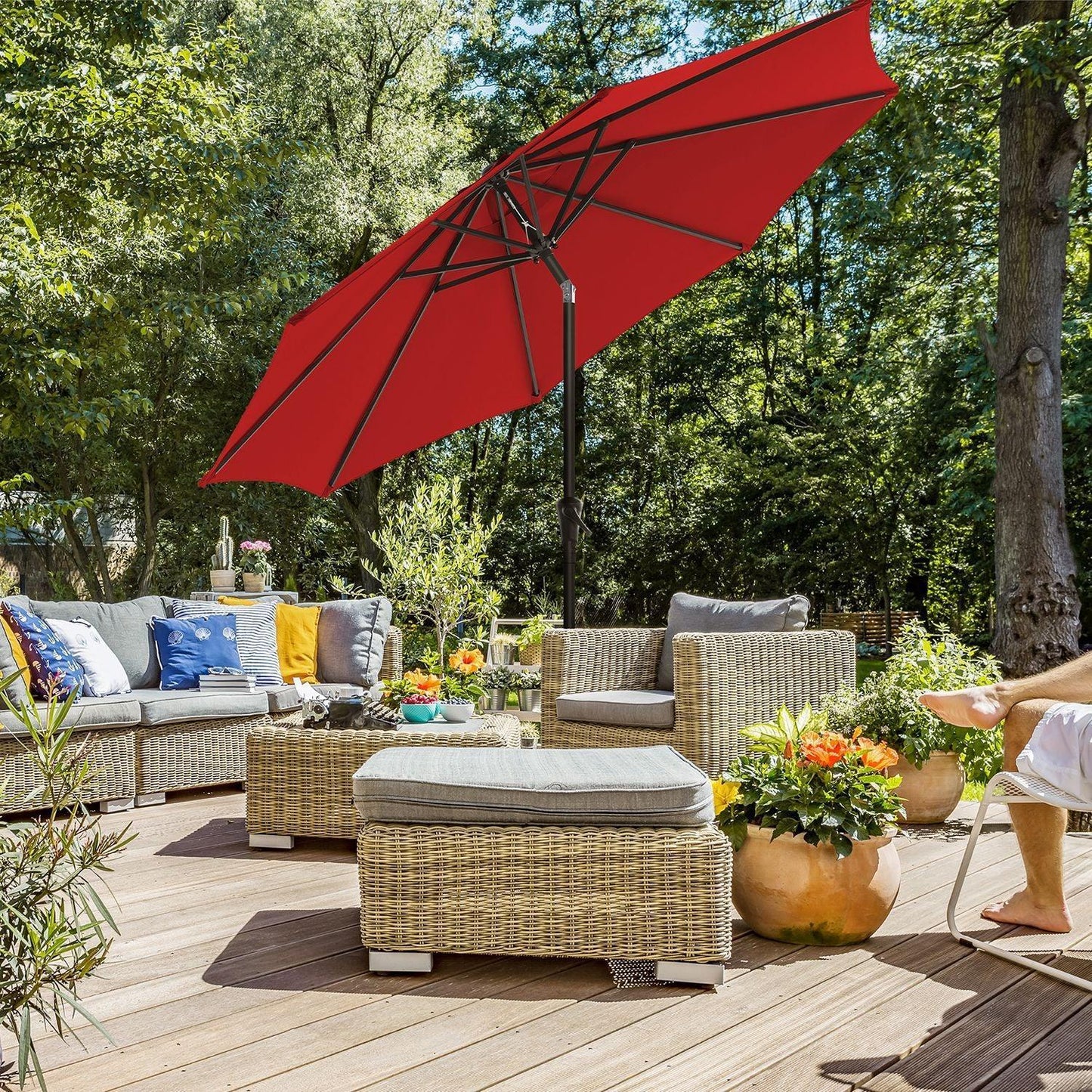 7.5ft Sun Parasol for Patio FredCo