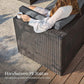 7 Piece Sectional Sofa Set for Patio, Gray FredCo