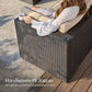 7 Pieces Patio Sofa Set, Brown FredCo