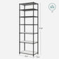7-Tier Metal Storage Shelf FredCo