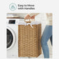 70L Laundry Hamper with Removable Liner Bags Brown FredCo