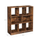 8-Compartment Bookshelf FredCo