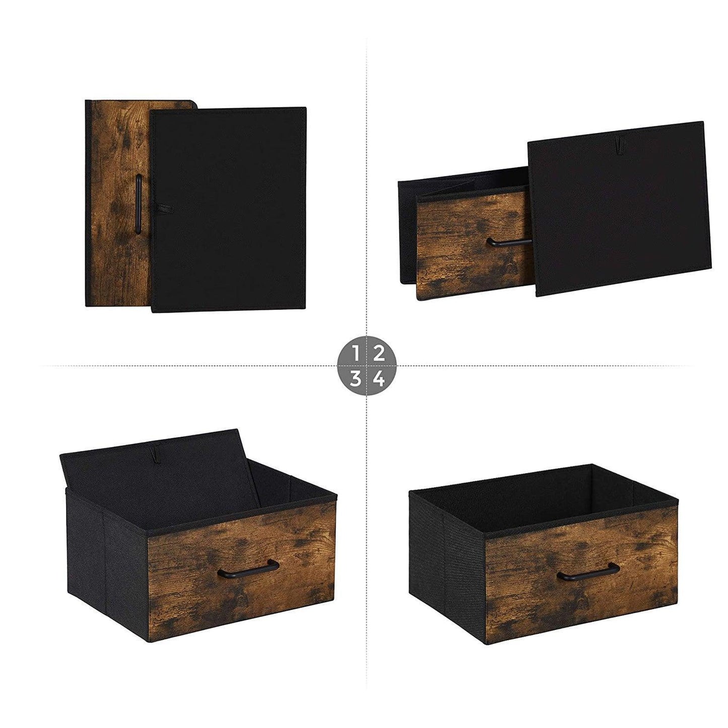 8 Fabric Drawers Storage Dresser FredCo
