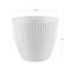 8 Pack Plant Pots White FredCo