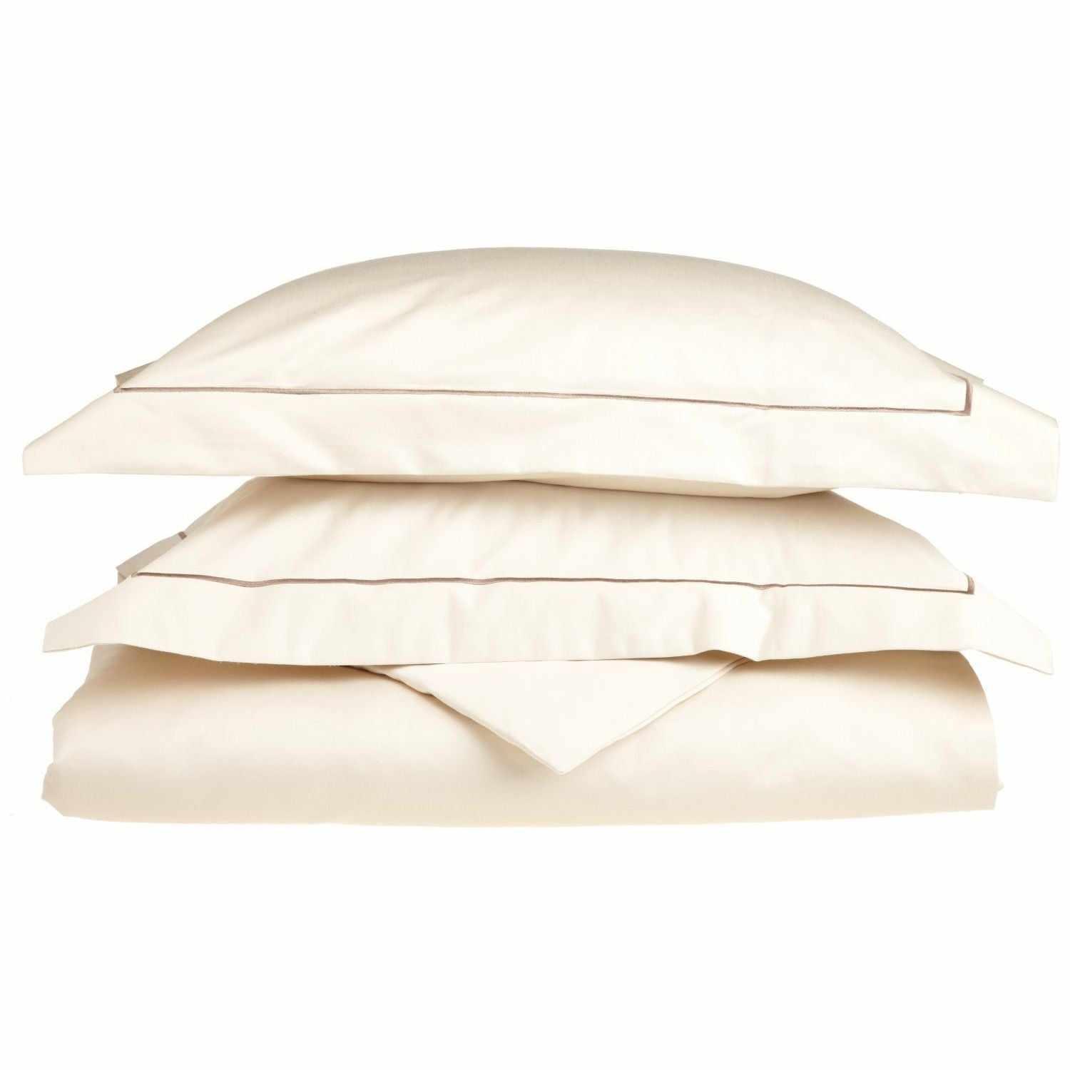 800-Thread Count 100% Egyptian Cotton Embroidered Duvet Cover Set FredCo