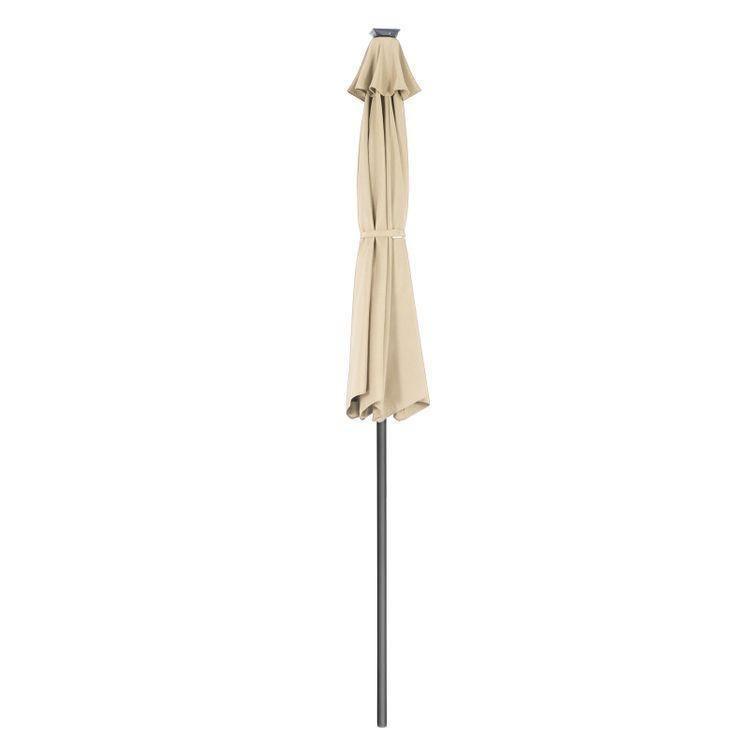 9 Feet Patio Umbrella Beige FredCo