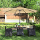 9 Feet Patio Umbrella Beige FredCo