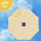 9 Feet Patio Umbrella Beige FredCo