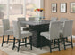 9 PC SET (TBL+8STOOL) 102068-S9 Coaster FredCo