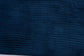 Abberton Modern and Contemporary Navy Blue Velvet and Gold Metal Queen Size Panel Bed FredCo