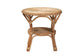Abbey Modern Bohemian Natural Brown Antique Rattan Coffee Table FredCo