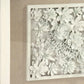 Abstract Ceramic Botanical Succulents Wall Art, W23.5 x H23.5 x D2.5 FredCo