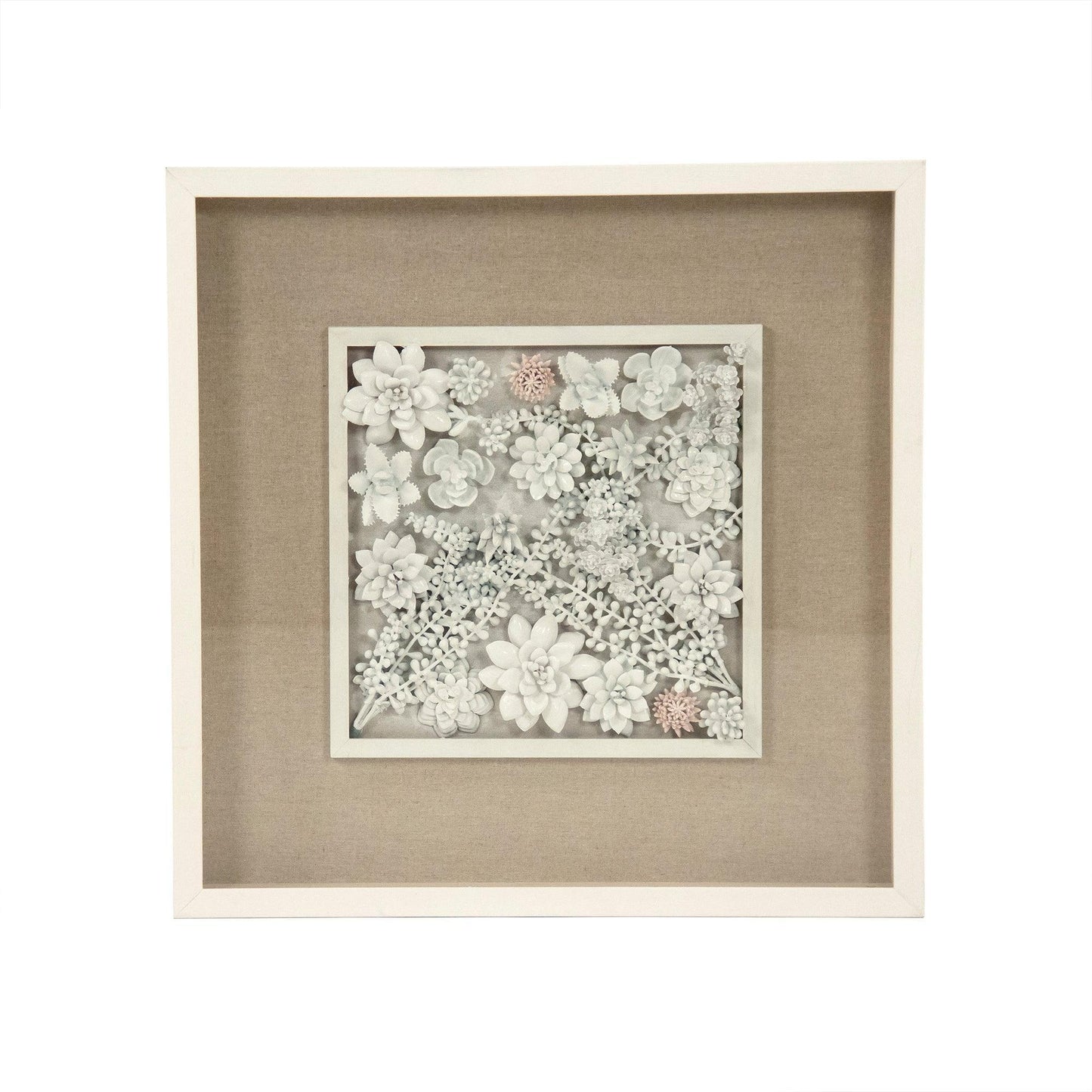 Abstract Ceramic Botanical Wall Art ZEN39975A FredCo