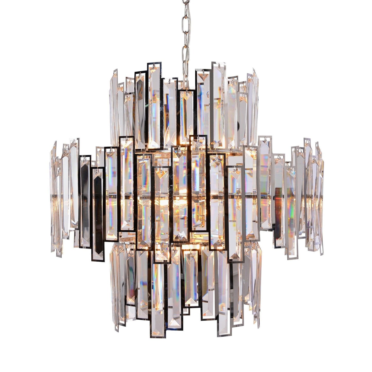 Abstract Crystal Chandelier ZD7399-14N FredCo