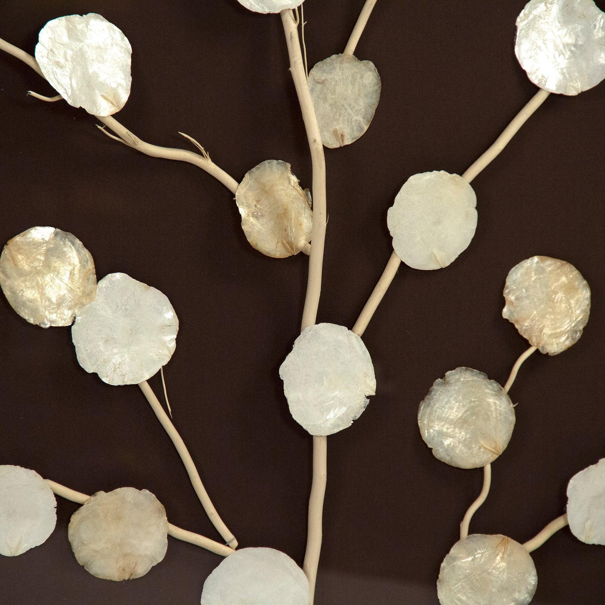Abstract Mother of Pearl Tree Wall Art ZEN40357 FredCo