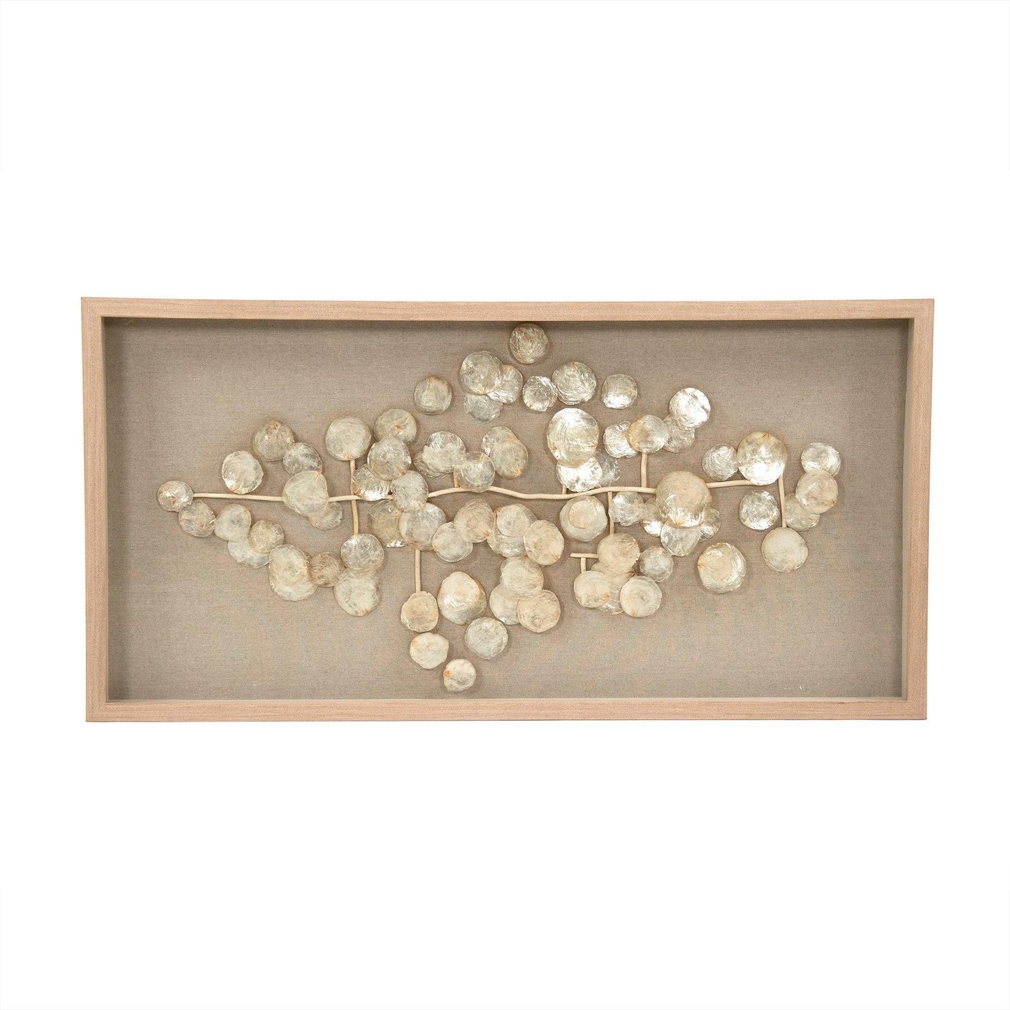 Abstract Mother of Pearl Wall Art ZEN37338 FredCo