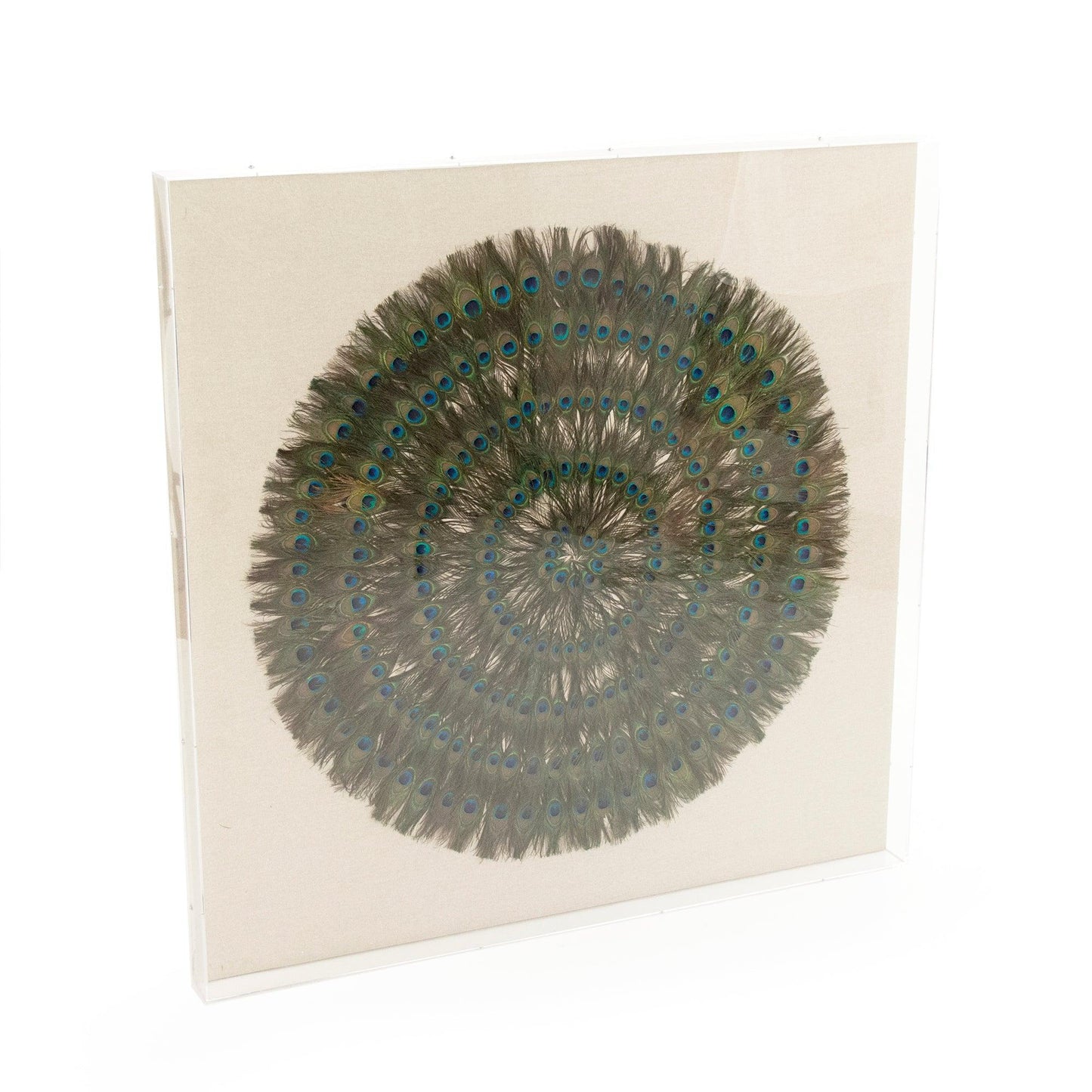 Abstract Paper Acrylic Framed Art ZEN30103 FredCo