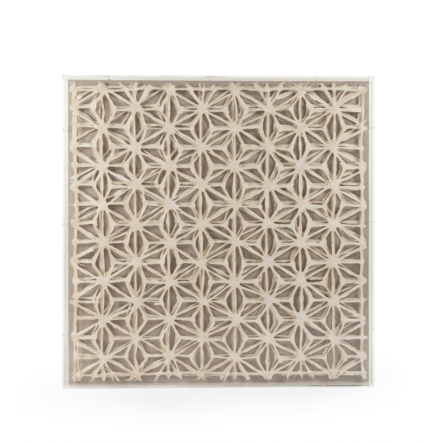 Abstract Paper Acrylic Framed Art ZEN30190 FredCo