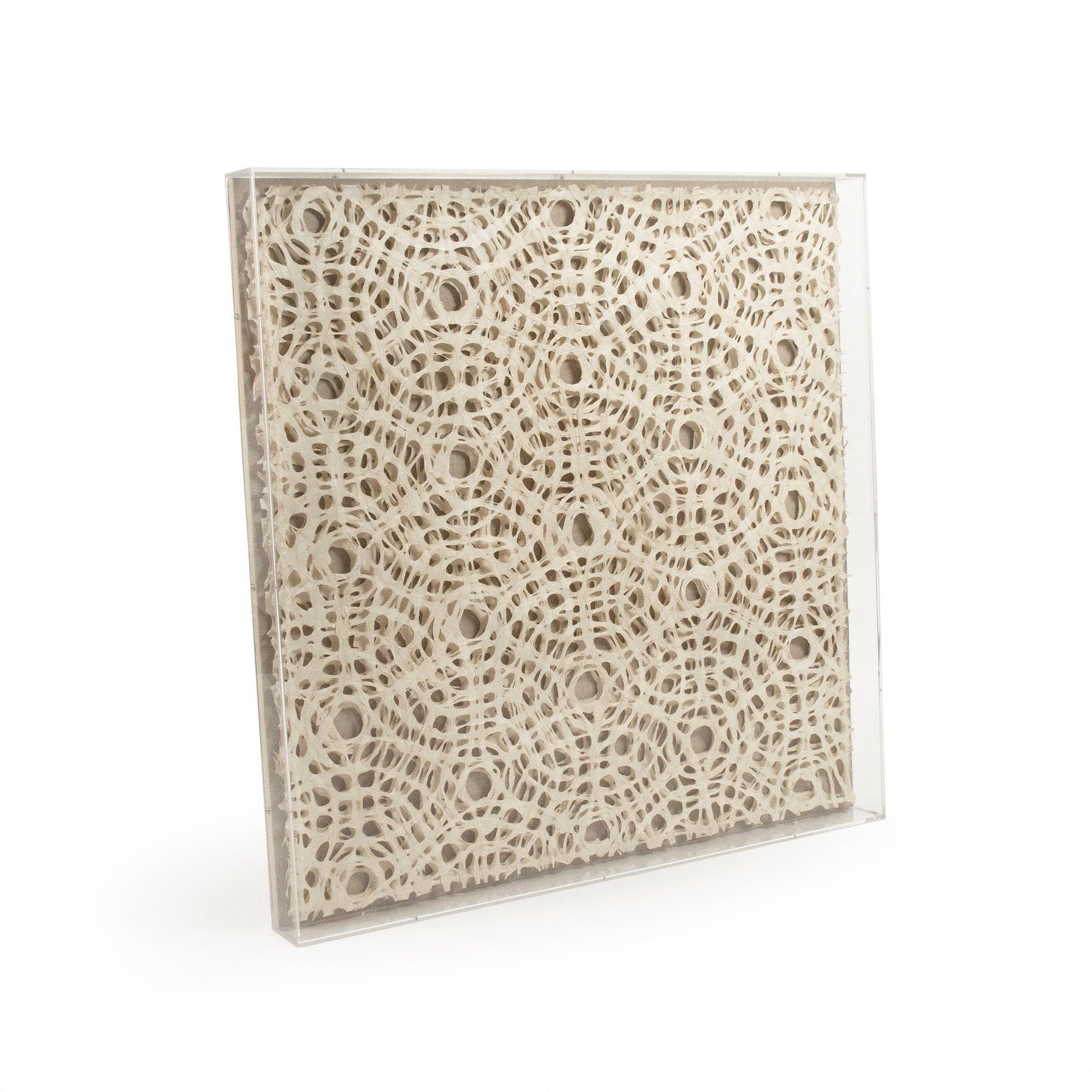 Abstract Paper Acrylic Framed Art ZEN30203A FredCo