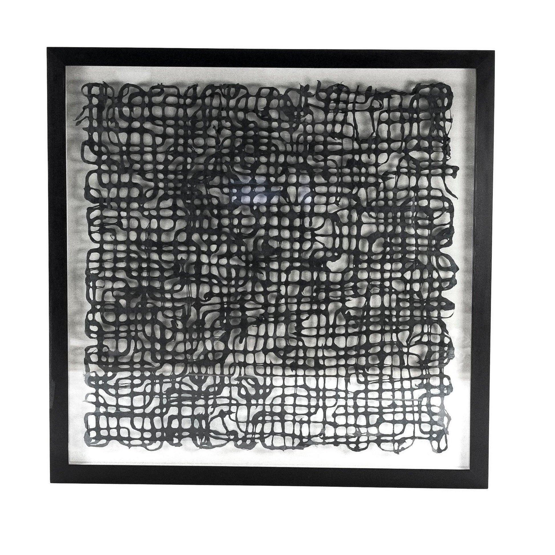 Abstract Paper Art Frame ZEN22639B FredCo