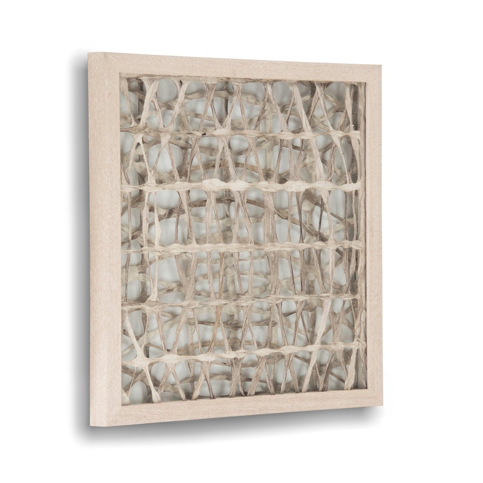 Abstract Paper Framed Art ZEN20483D FredCo
