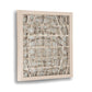 Abstract Paper Framed Art ZEN20483D FredCo
