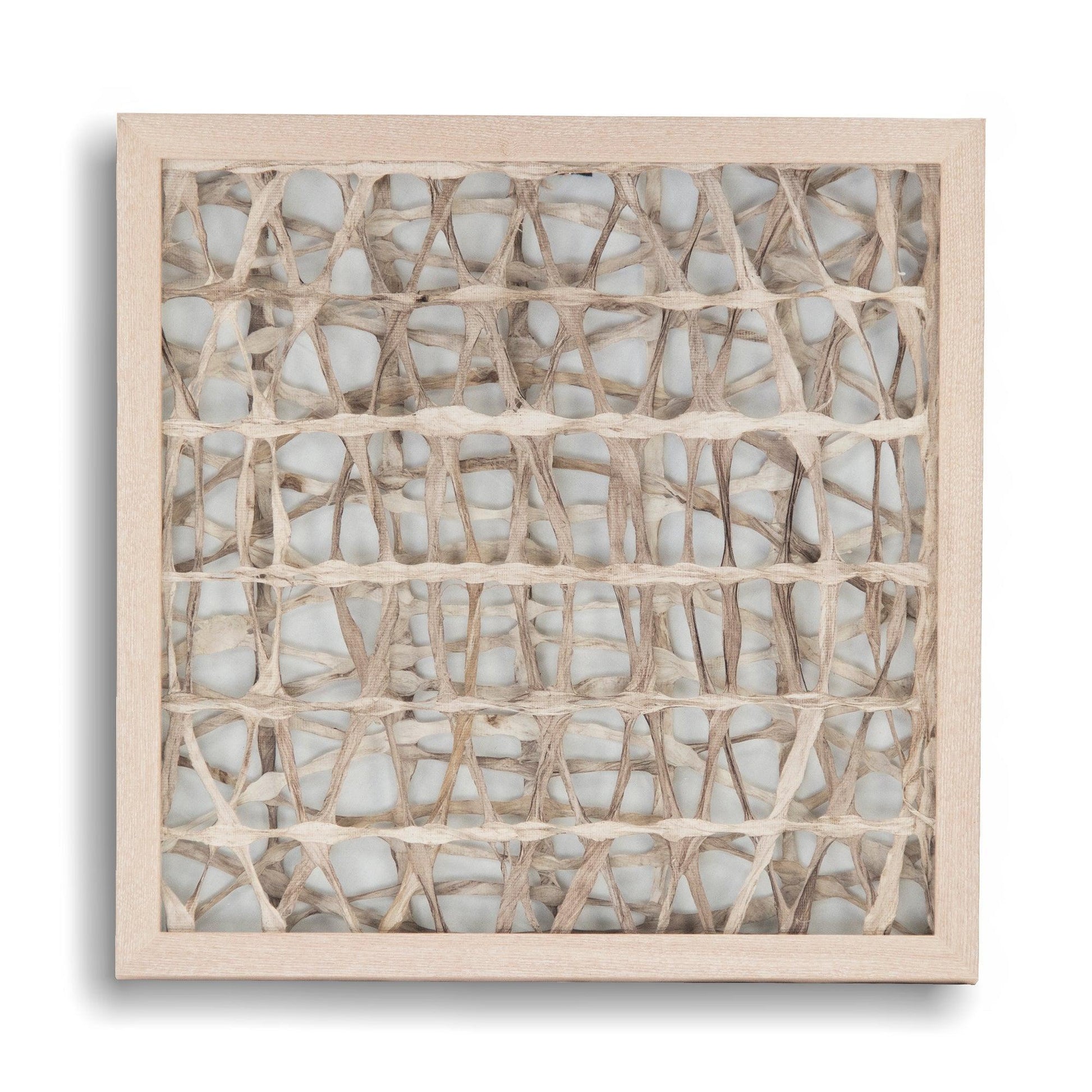 Abstract Paper Framed Art ZEN20483D FredCo