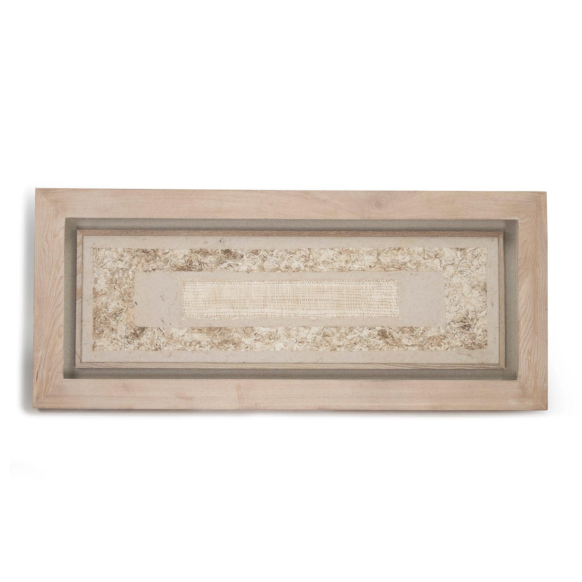 Abstract Paper Framed Art ZEN20729B FredCo