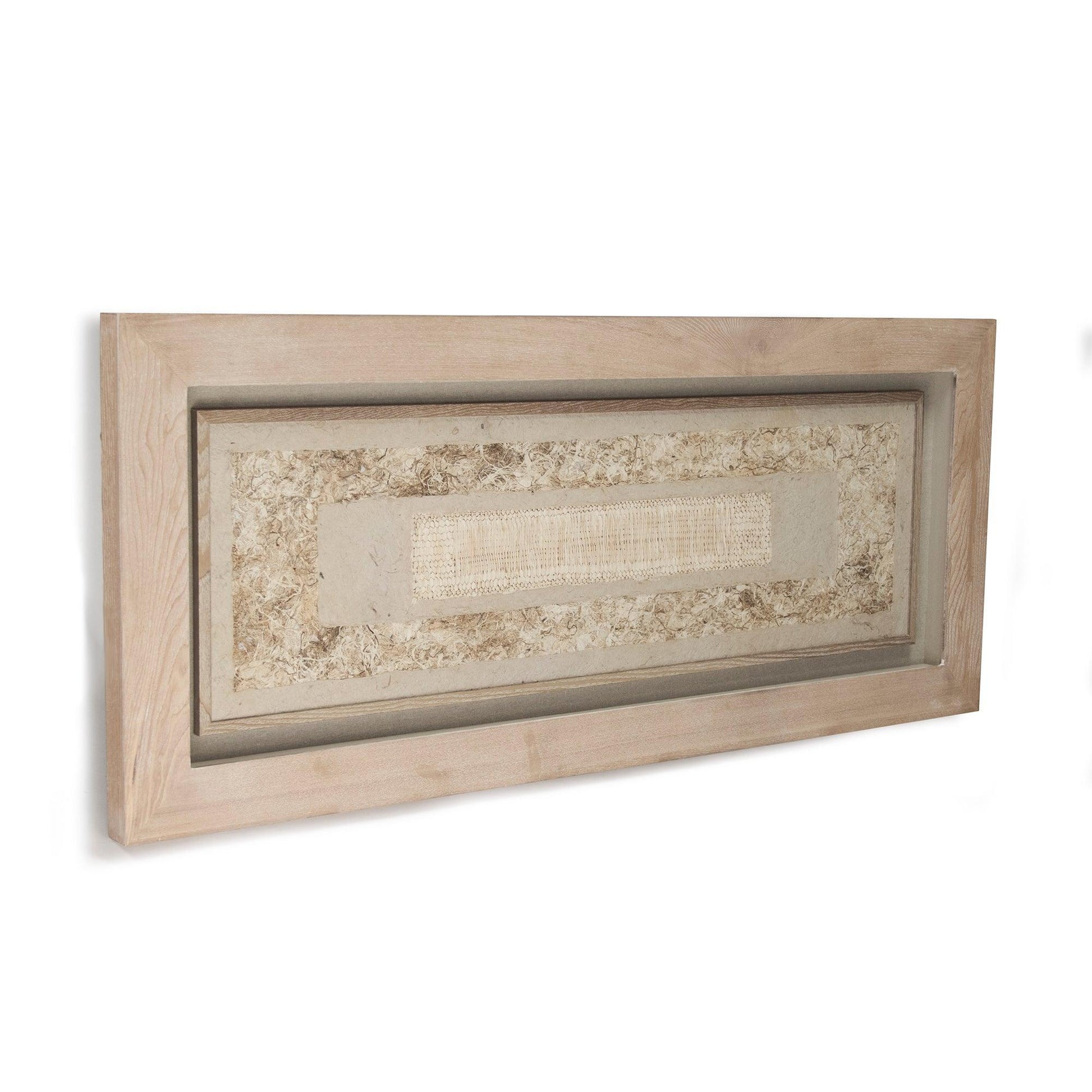 Abstract Paper Framed Art ZEN20729B FredCo