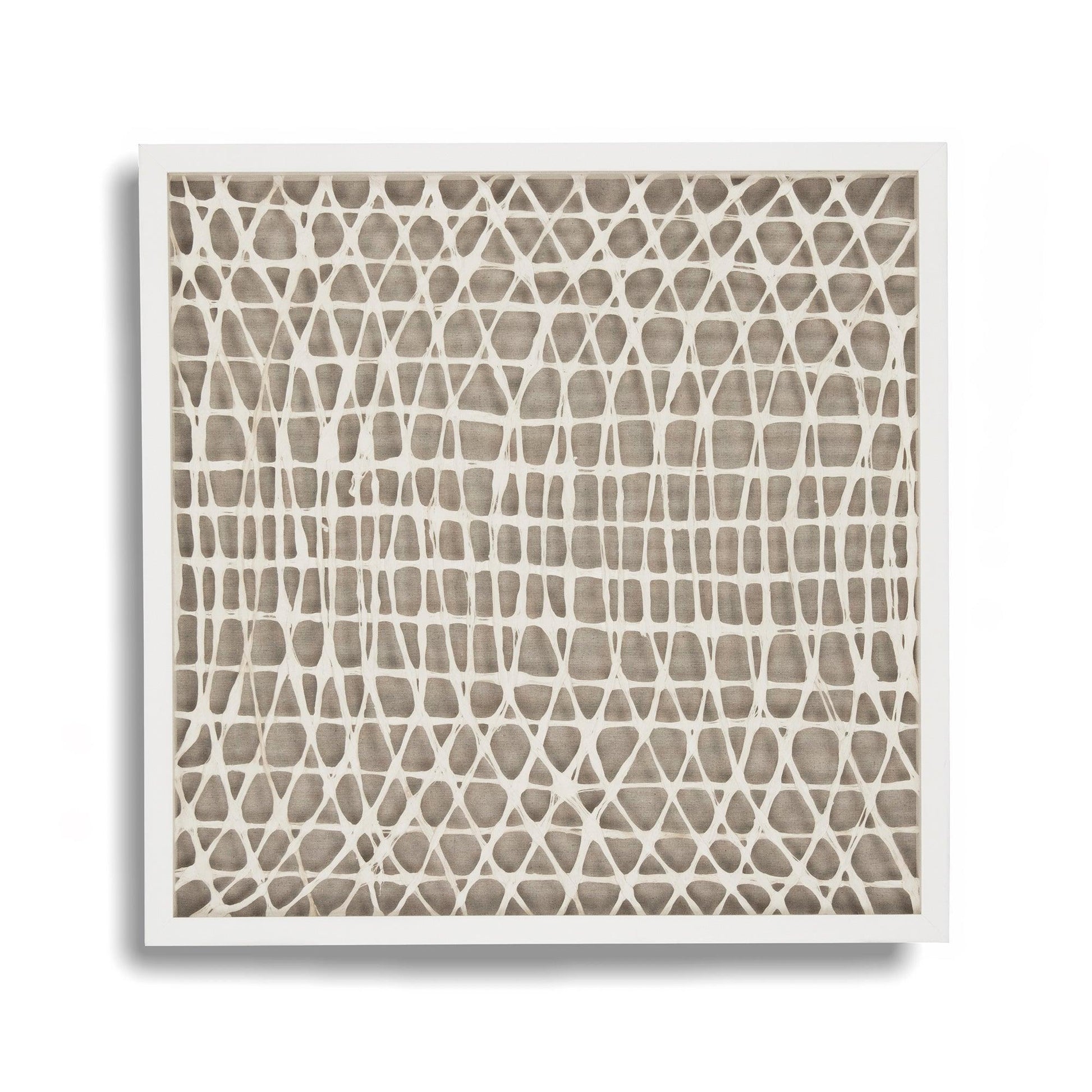 Zentique Abstract Convex Paper Framed Art