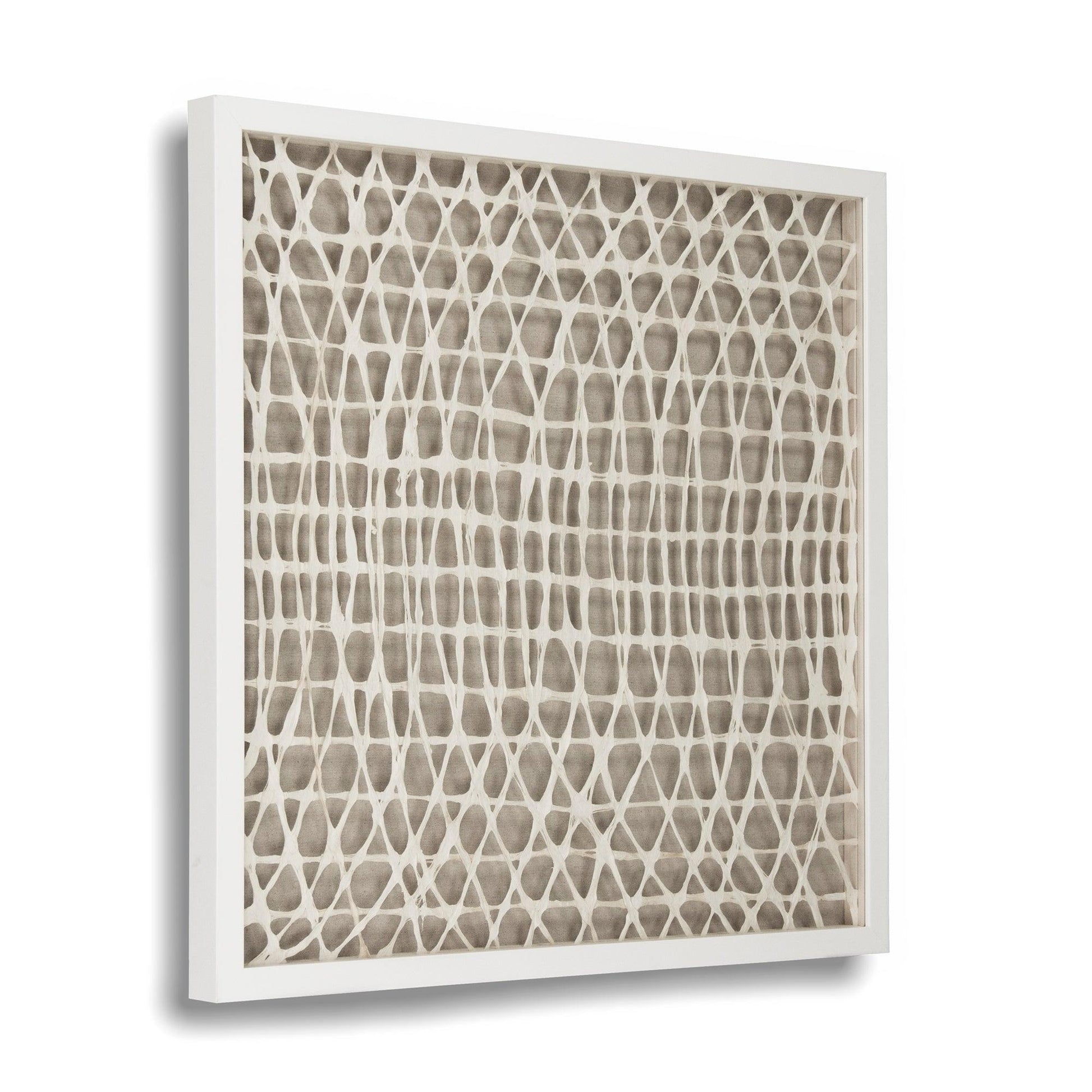 Abstract Paper Framed Art ZEN21817C FredCo