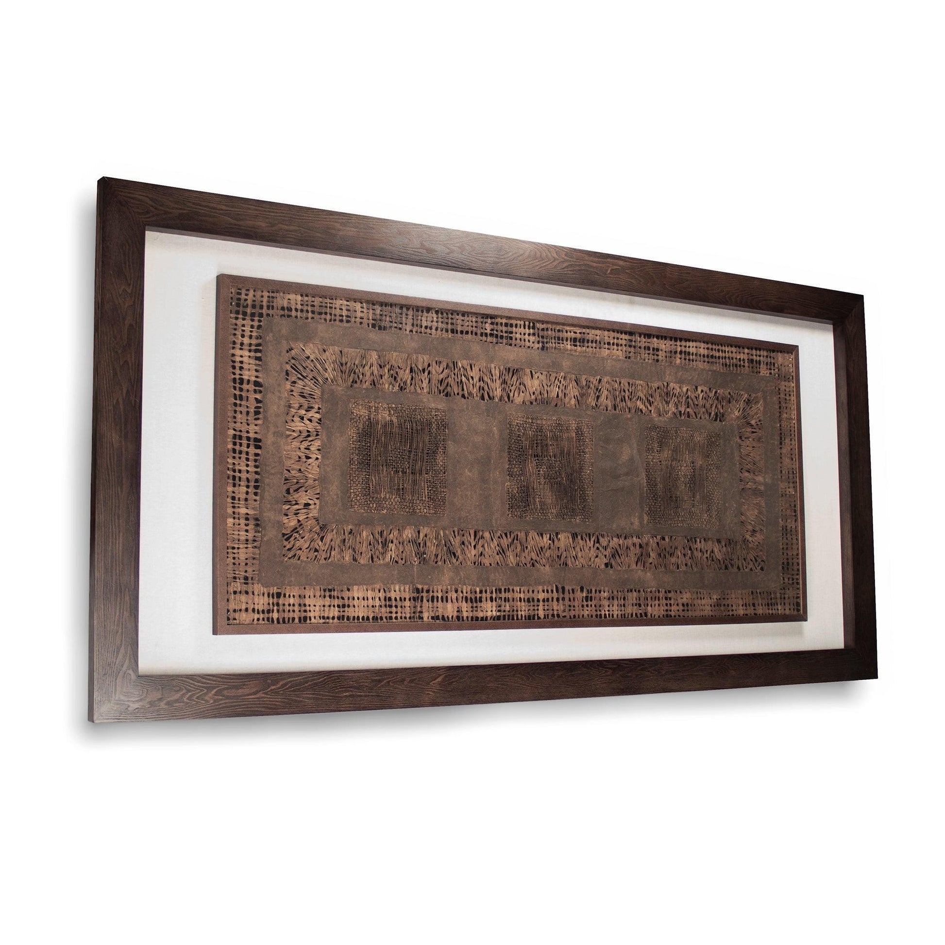 Abstract Paper Framed Art ZEN22049 FredCo