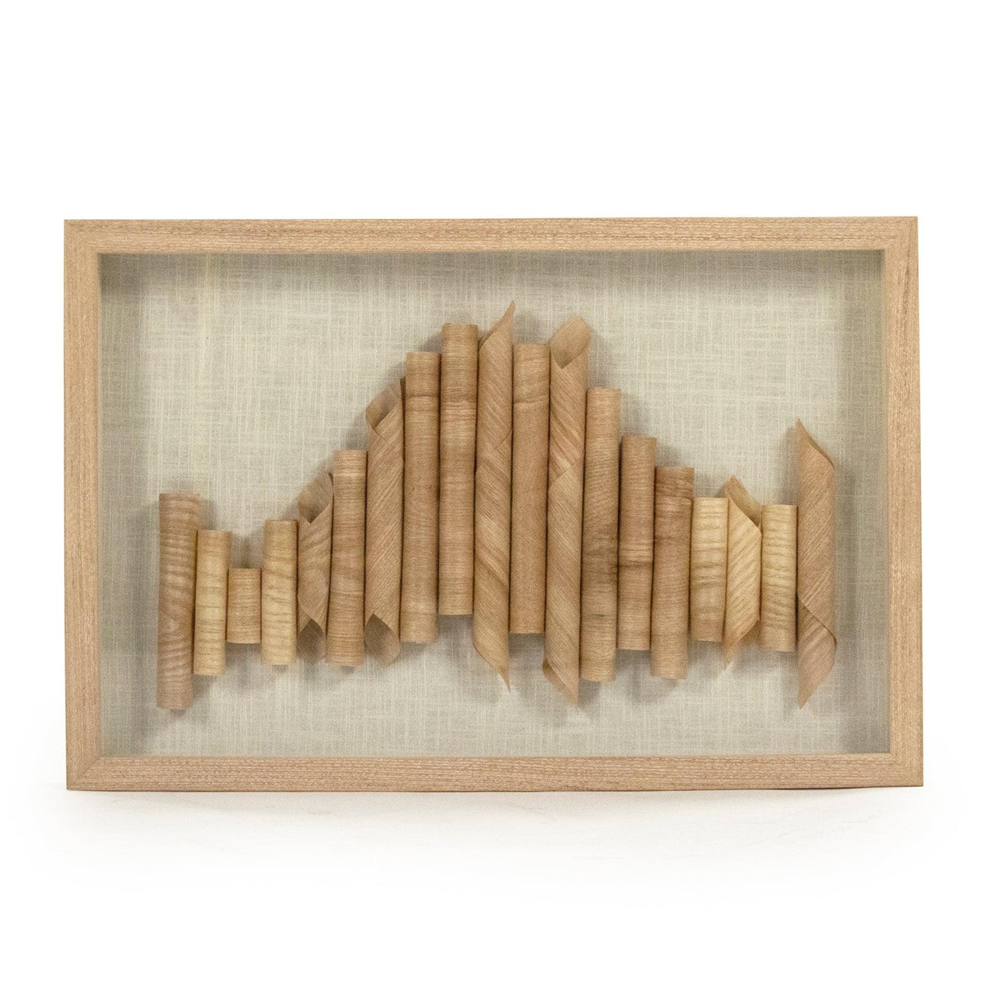 Abstract Paper Framed Art ZEN22078A FredCo