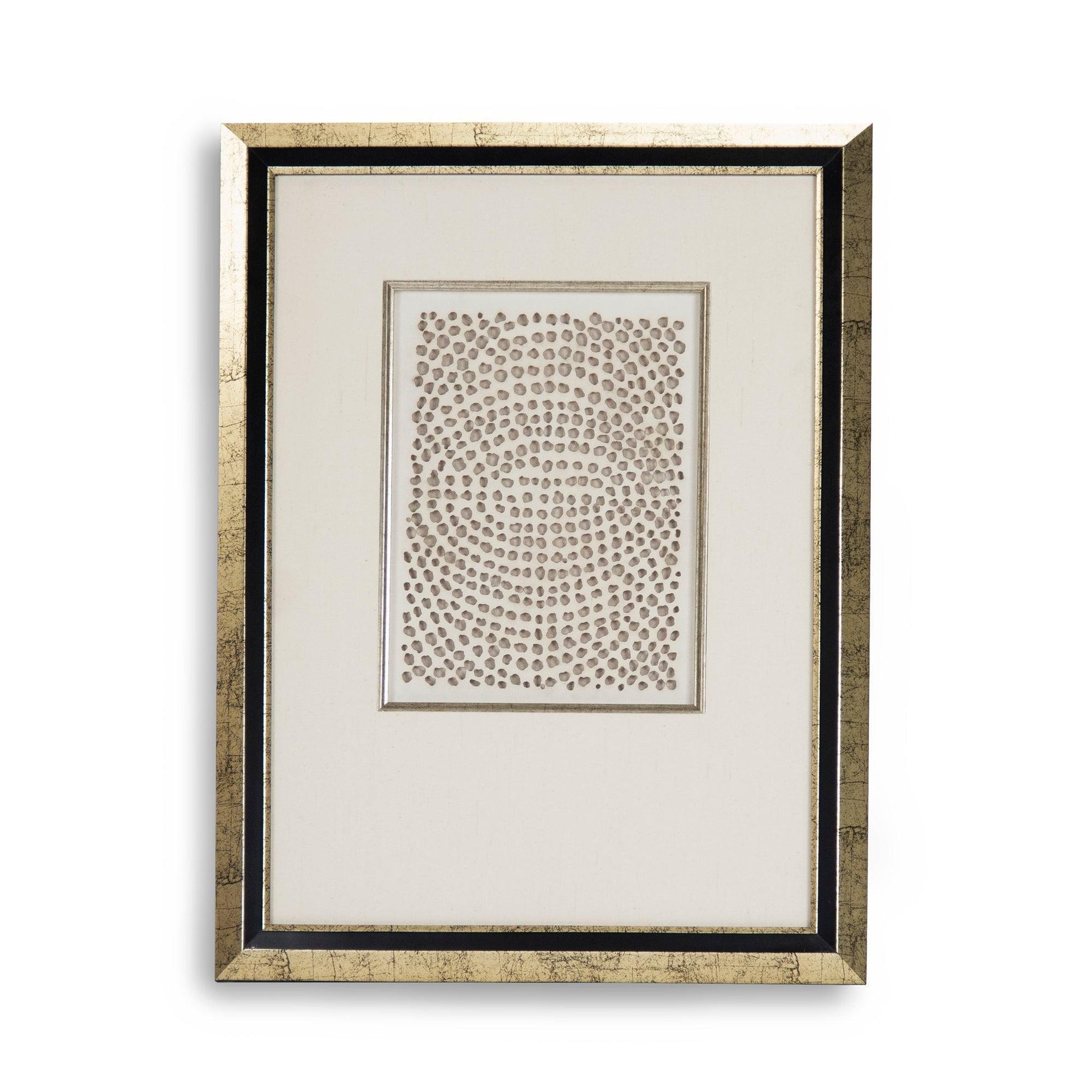 Abstract Paper Framed Art ZEN22080A FredCo