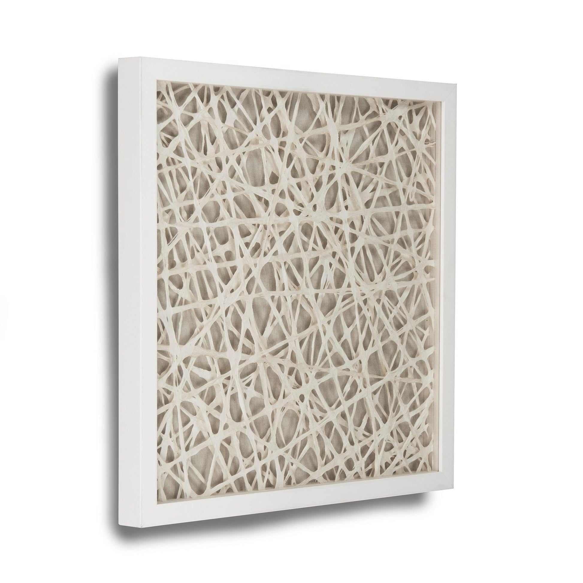 Abstract Paper Framed Art ZEN22165B FredCo