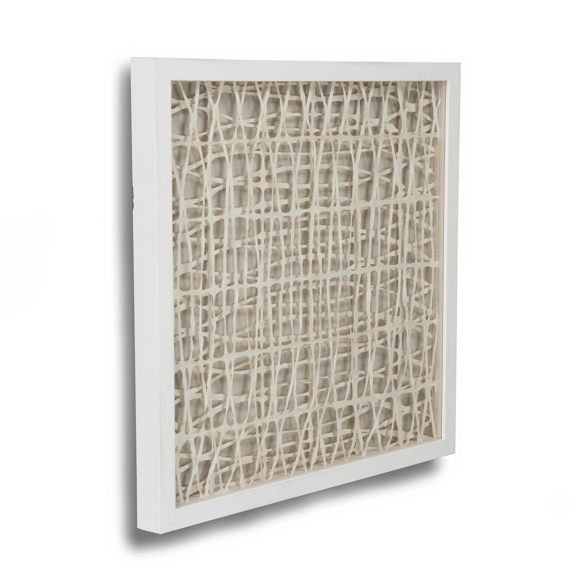 Abstract Paper Framed Art ZEN22165C FredCo