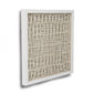 Abstract Paper Framed Art ZEN22165C FredCo