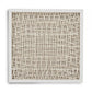 Abstract Paper Framed Art ZEN22165C FredCo
