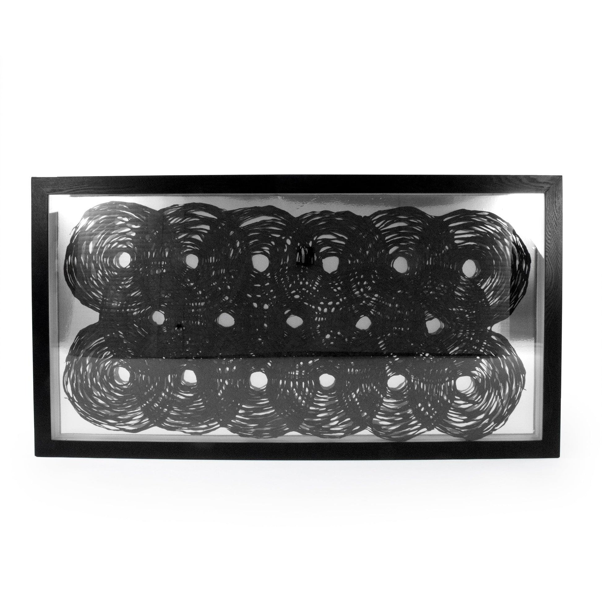 Abstract Paper Framed Art ZEN22640A FredCo